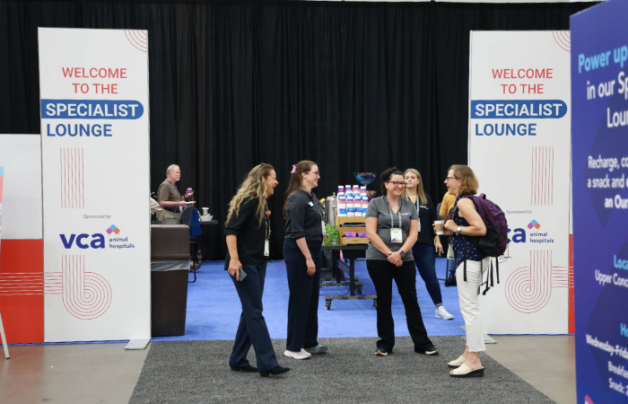 Outside of the Specialist Lounge