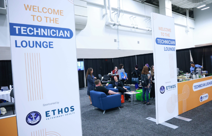 Outside of the Technician Lounge